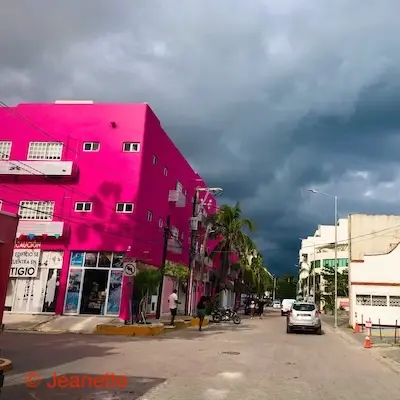 Het storm seizoen is begonnen in Mexico