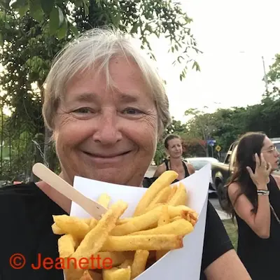 Ik kocht een mini frituurpan
