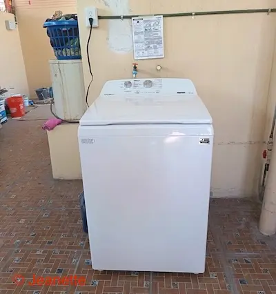 Eindelijk!! Mijn wasmachine is in gebruik!!