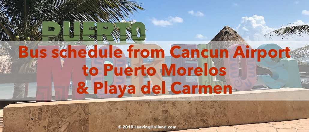 bus schedule to Playa del Carmen