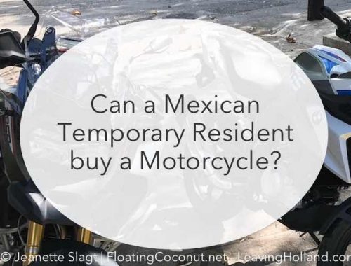 buy a motor Mexico temporary resident